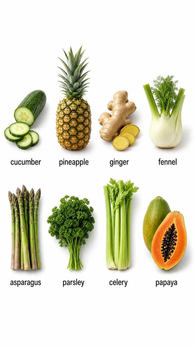 BlueKiwi generated eCommerce creative: Ingredient guide slideshow creative